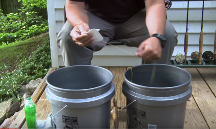 Cleaning A Fly Line