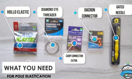 How To Elasticate A Pole | The Beginners Guide To Pole Fishing With Des Shipp