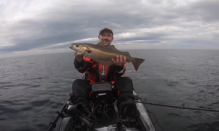 Kayak Fishing for Cod & Pollack
