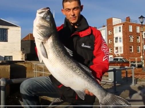 Behind The Capture Of The British Record Shore Caught Bass!